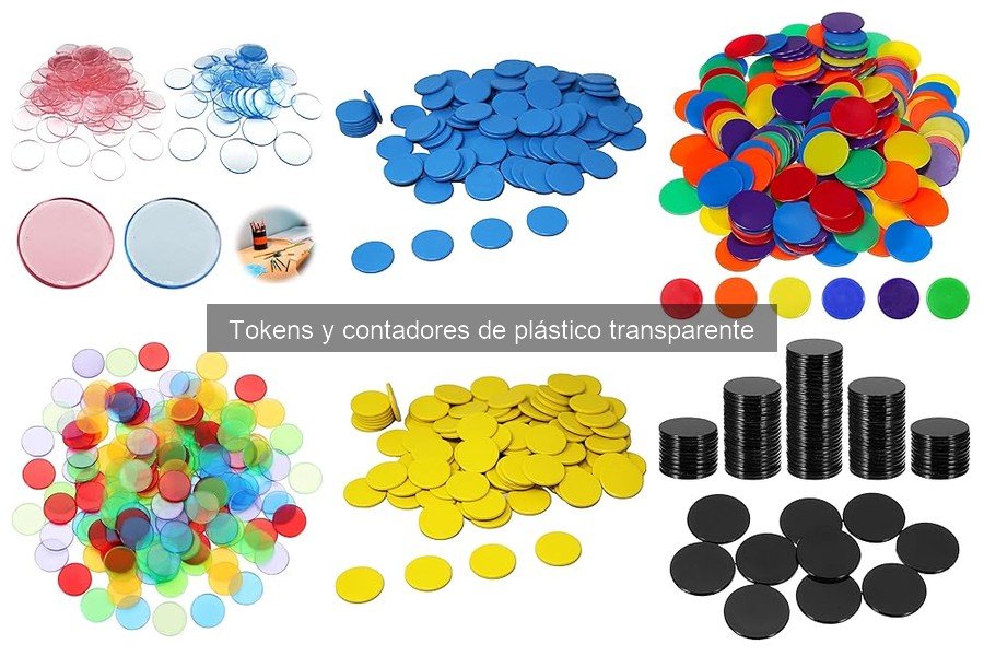 Alternativas a Tokens y Contadores de Plástico Transparente