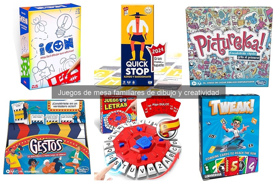 ** Alternativas Creativas a Juegos de Mesa de Dibujo para Niños