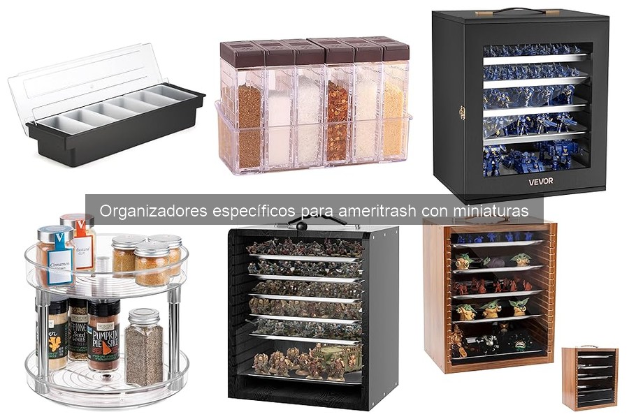 Alternativas creativas a organizadores de miniaturas