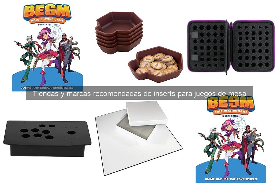 Alternativas DIY a Inserts Comerciales para Juegos de Mesa