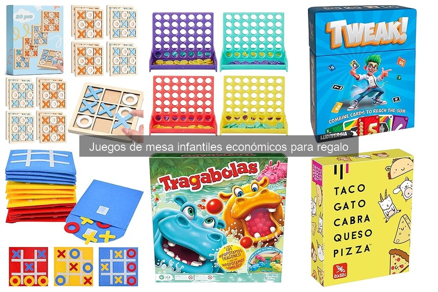 Alternativas económicas a juegos de mesa infantiles caros