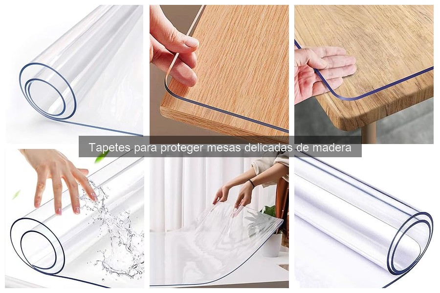 Alternativas efectivas a tapetes para proteger mesas de madera