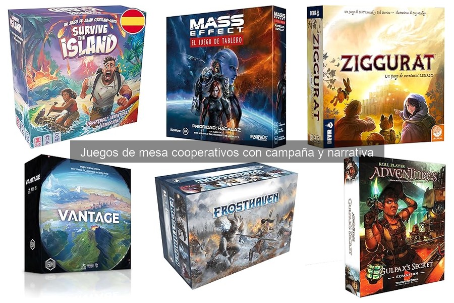 Aprende a jugar a juegos de mesa cooperativos con campaña