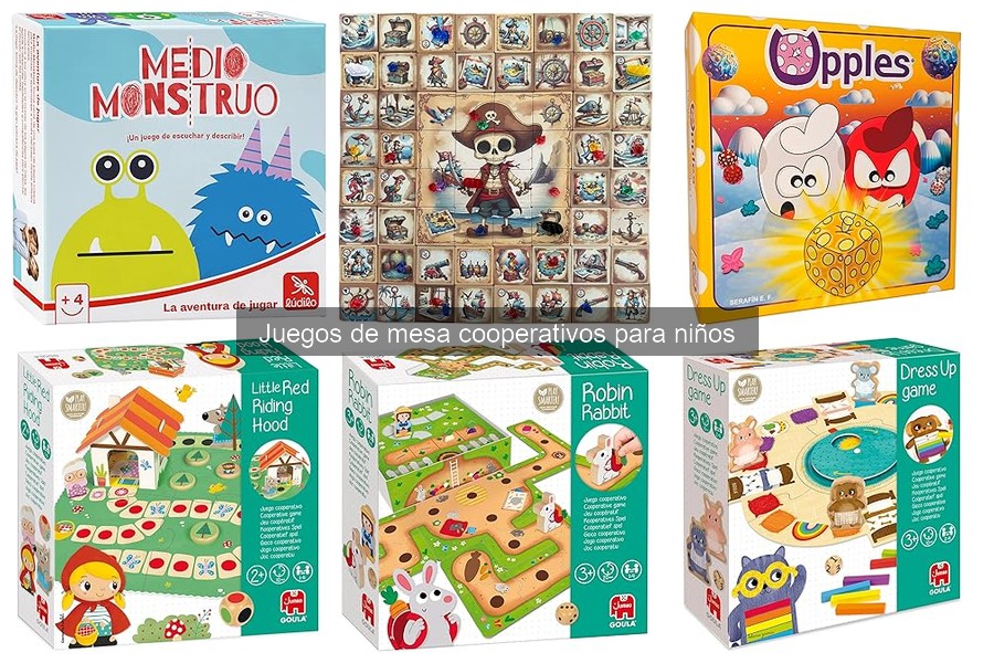 Beneficios de jugar a juegos de mesa cooperativos para niños