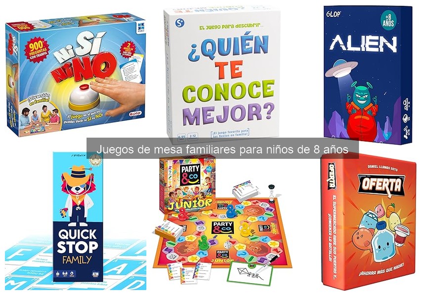 Beneficios de Jugar Juegos de Mesa con Niños de 8 Años