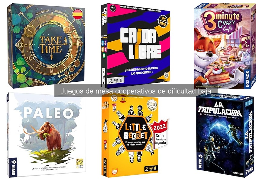 Beneficios de Jugar Juegos de Mesa Cooperativos de Dificultad Baja