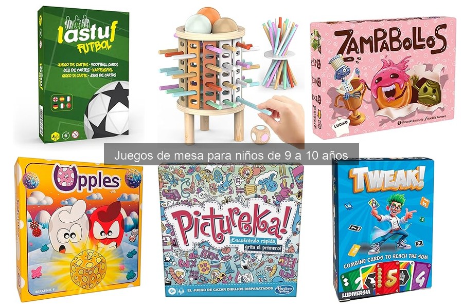 Beneficios de jugar juegos de mesa para niños de 9 a 10 años