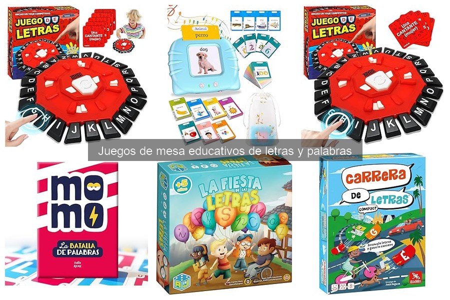 Beneficios de los Juegos de Mesa Educativos de Letras