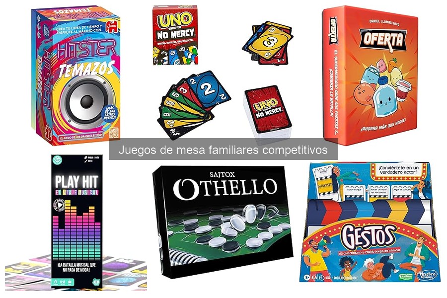 Beneficios de los Juegos de Mesa Familiares Competitivos