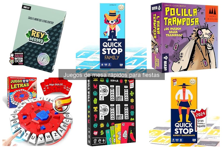 Beneficios de los Juegos de Mesa Rápidos en Fiestas