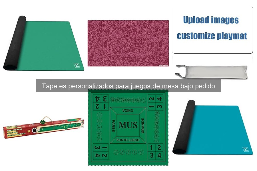 Beneficios de usar tapetes personalizados en juegos de mesa