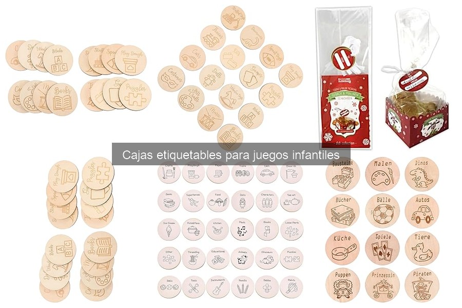 Cajas etiquetables vs estanterías para juegos infantiles