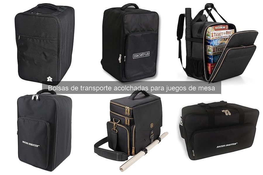Características clave de una bolsa de transporte acolchada