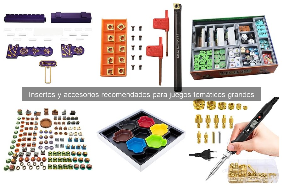 Cómo Adaptar Insertos para Múltiples Juegos de Mesa