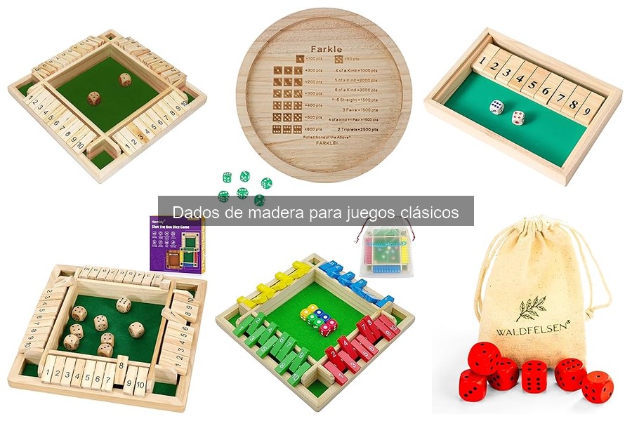 Cómo cuidar dados de madera: consejos prácticos