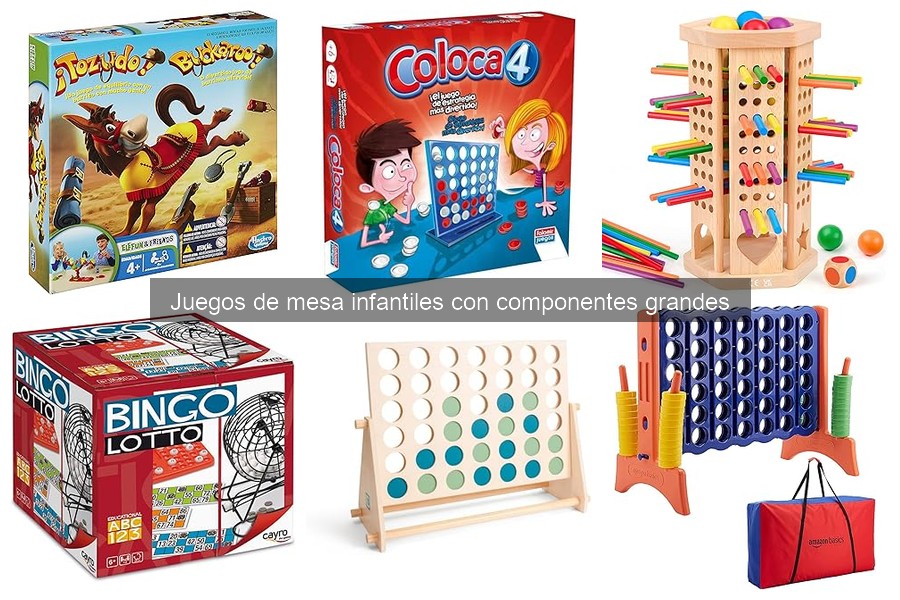 Cómo cuidar juegos de mesa infantiles con componentes grandes