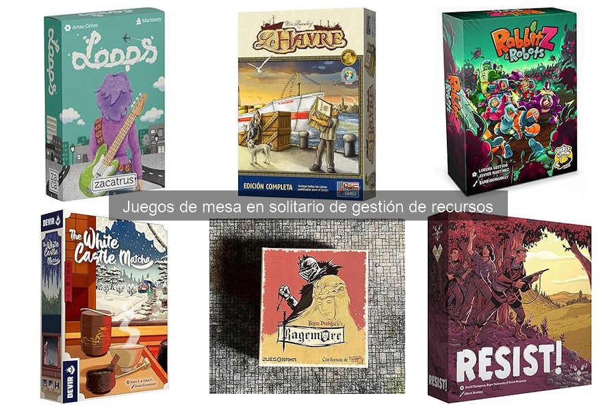 Cómo cuidar tus juegos de mesa en solitario de gestión de recursos