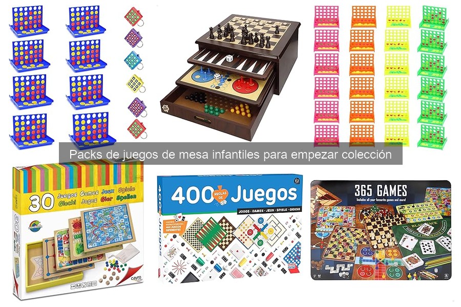 Cómo cuidar y mantener los packs de juegos de mesa infantiles