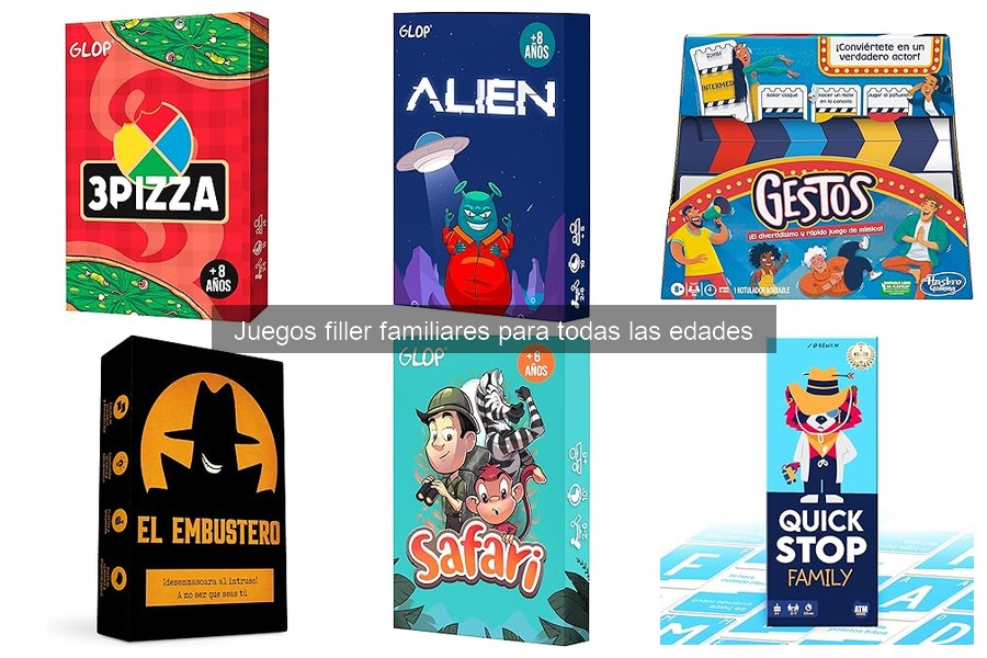 Cómo disfrutar de juegos filler familiares en fiestas