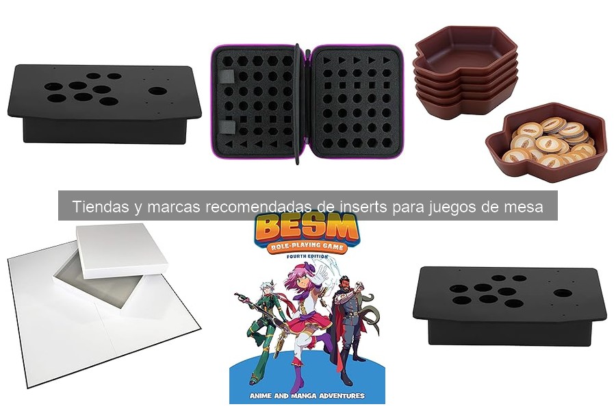 Cómo elegir el insert ideal para tus juegos de mesa