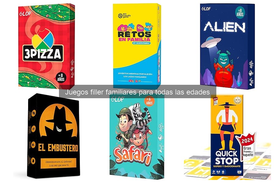 Cómo elegir el juego filler familiar perfecto