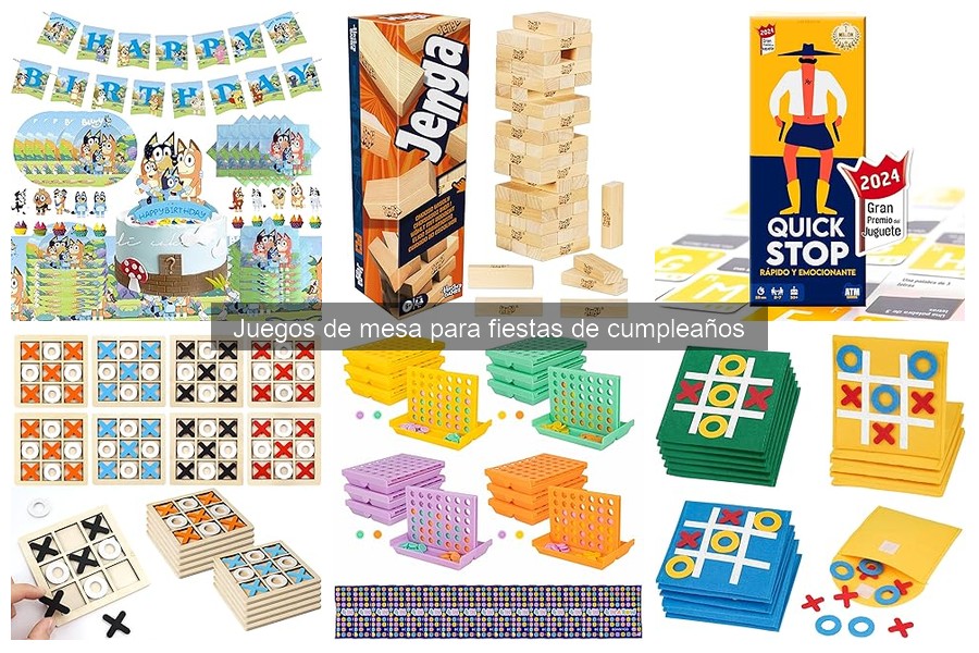 Cómo Elegir el Mejor Juego de Mesa para Cumpleaños