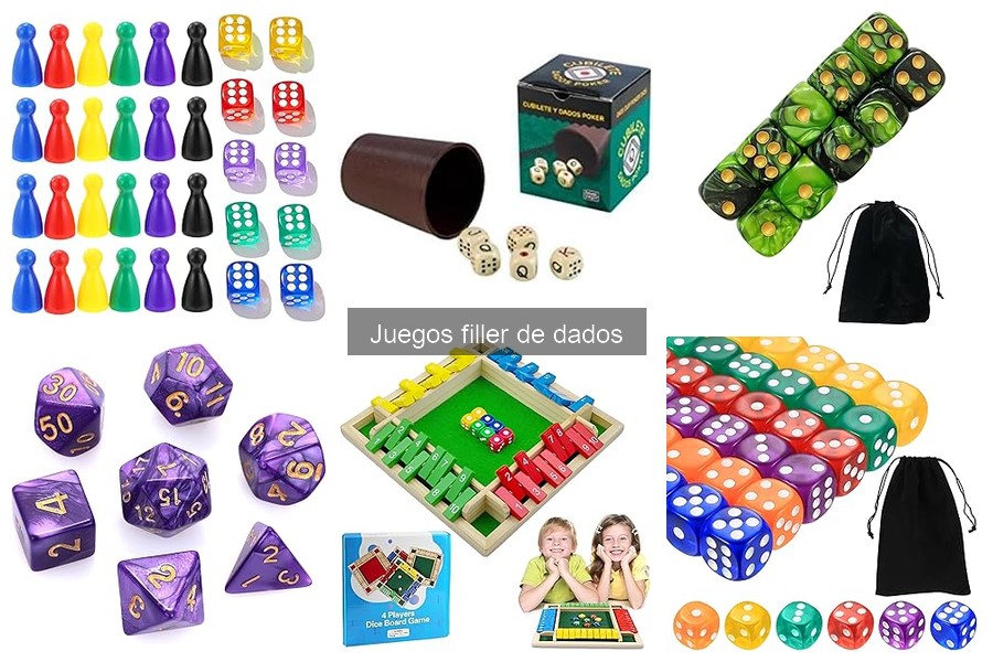 Cómo Elegir el Mejor Juego Filler de Dados para Ti