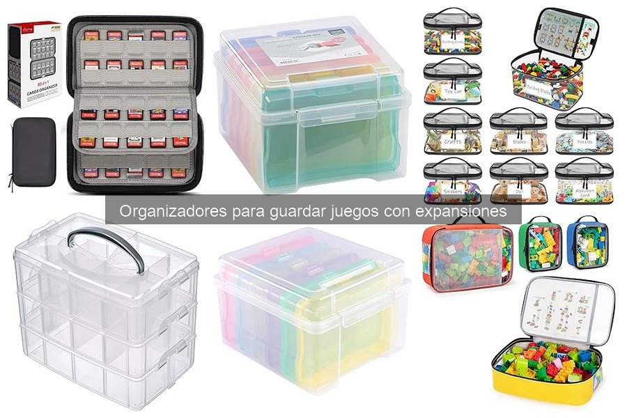 Cómo elegir el mejor organizador para juegos con expansiones