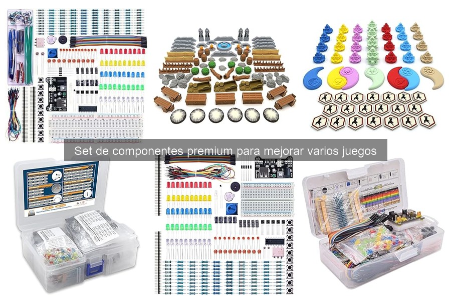 Cómo elegir el mejor set de componentes premium para tus juegos