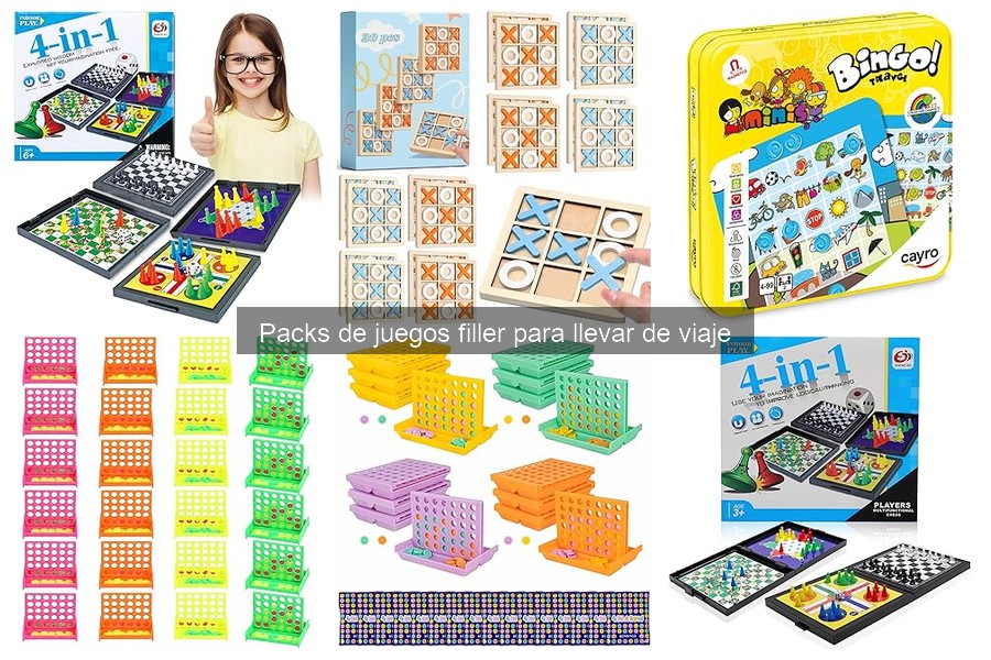 Cómo elegir el pack de juegos filler para viajar