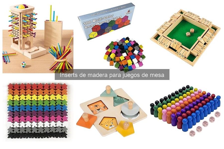 Cómo elegir el tamaño correcto de inserts para juegos de mesa