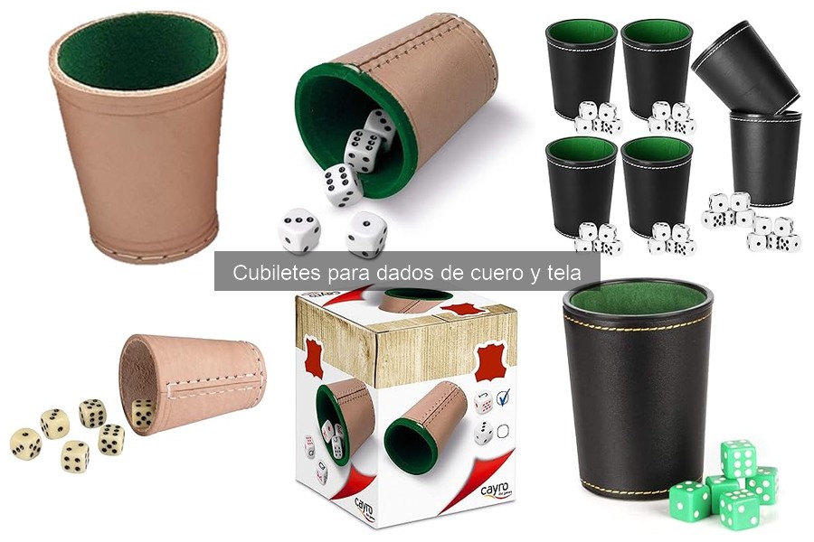 Cómo elegir el tamaño ideal de un cubilete para dados