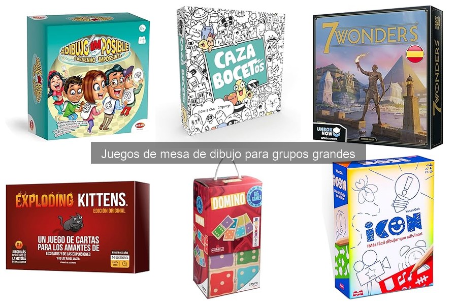 Cómo Elegir Juegos de Dibujo para Grandes Grupos