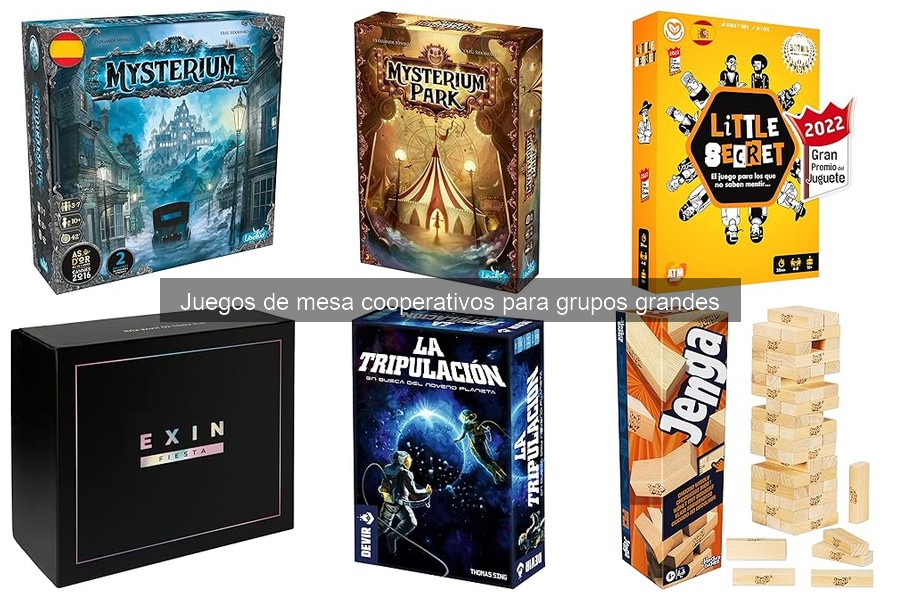 Cómo elegir juegos de mesa cooperativos para grupos grandes