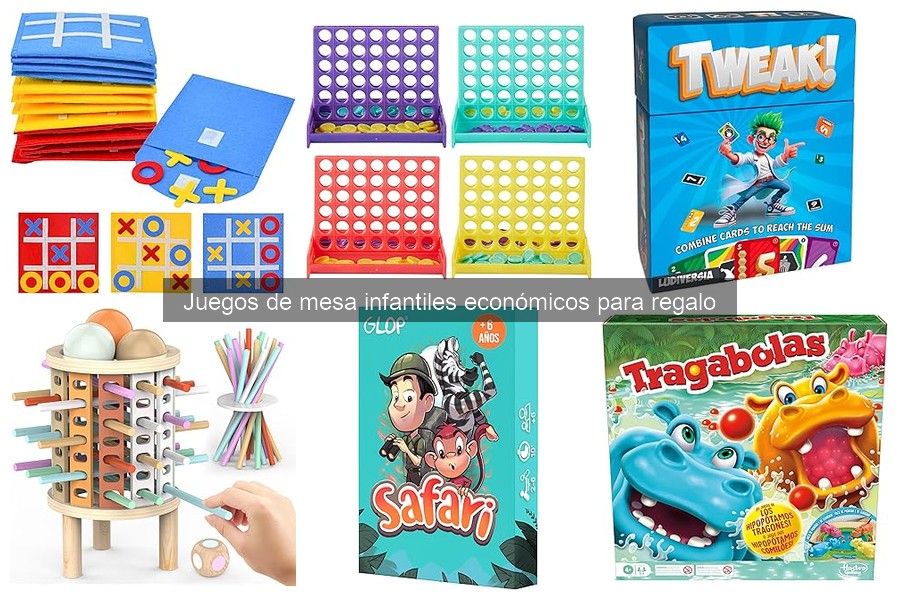Cómo elegir juegos de mesa infantiles económicos para regalar