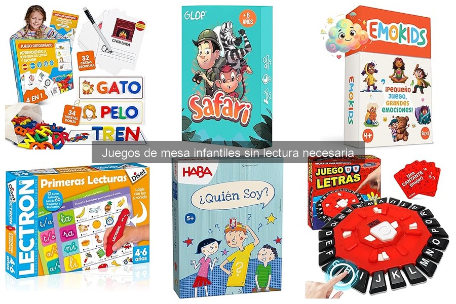 Cómo Elegir Juegos de Mesa Infantiles Sin Lectura