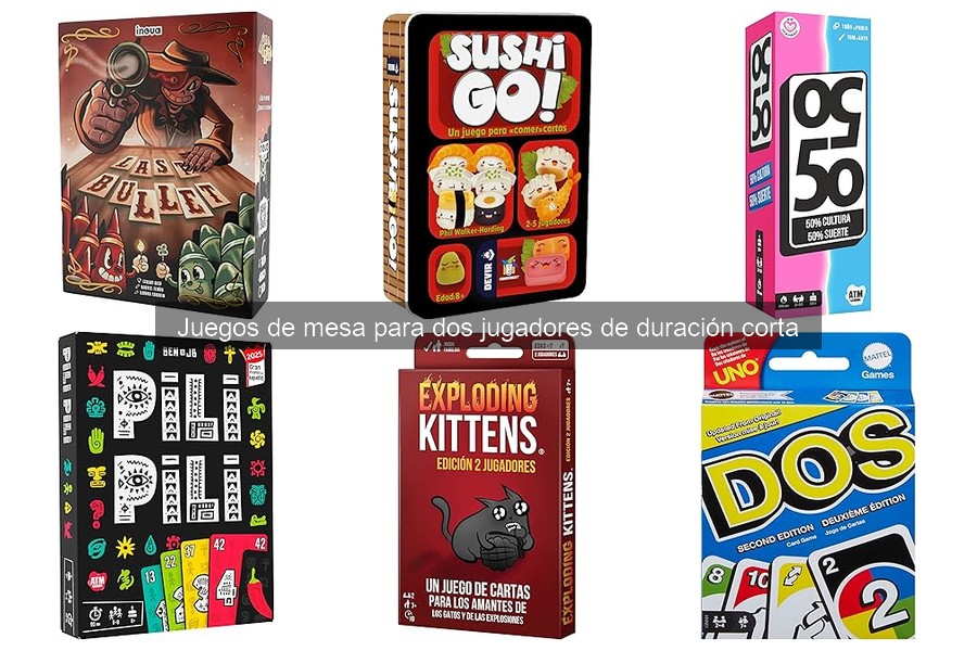 Cómo elegir juegos de mesa para dos en menos de 30 minutos