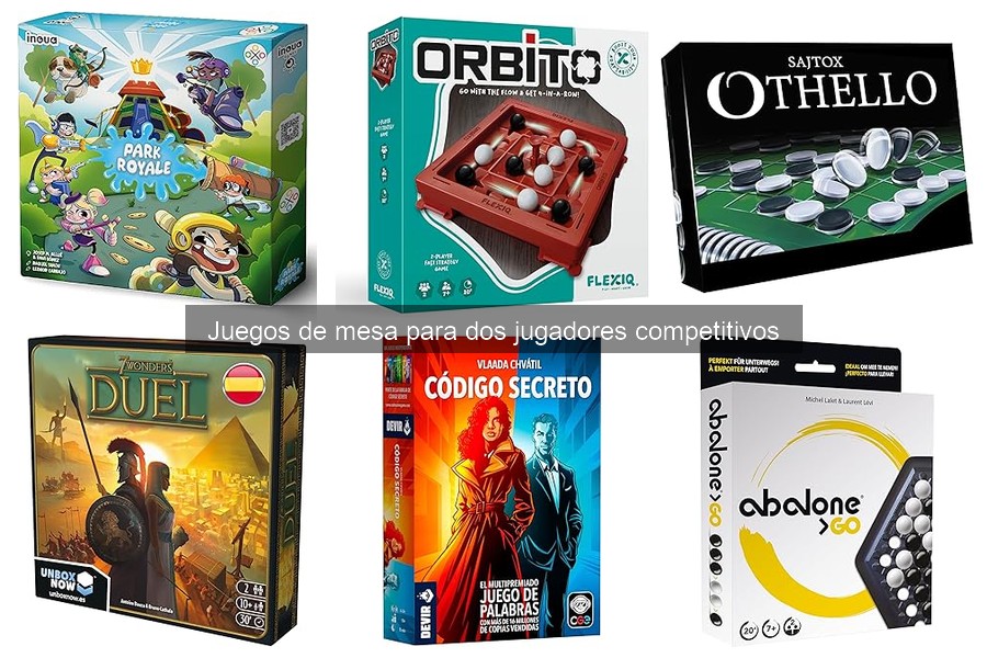 Cómo elegir juegos de mesa para dos jugadores competitivos