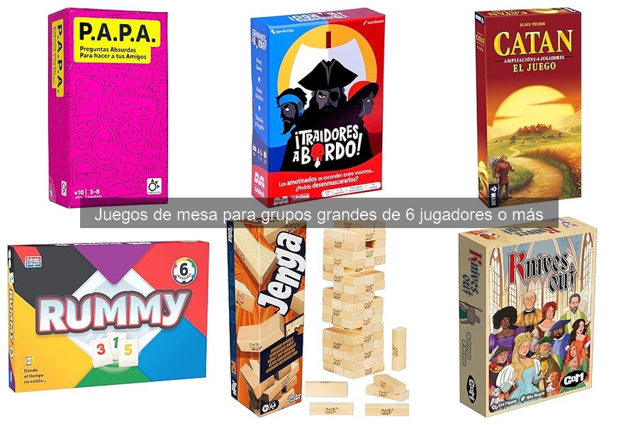Cómo elegir juegos de mesa para grupos grandes fácilmente