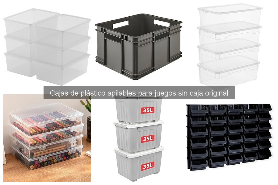 Cómo elegir la mejor caja apilable para tus juegos