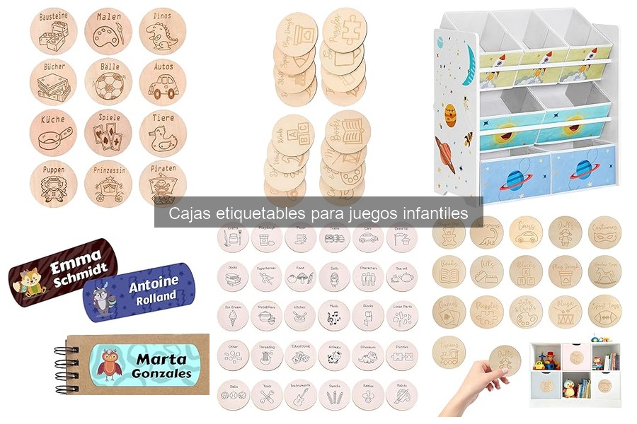 ** Cómo elegir la mejor caja etiquetable para juegos infantiles