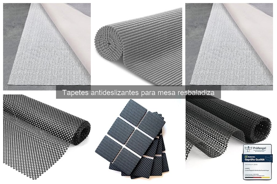 Cómo elegir tapetes antideslizantes para mesas