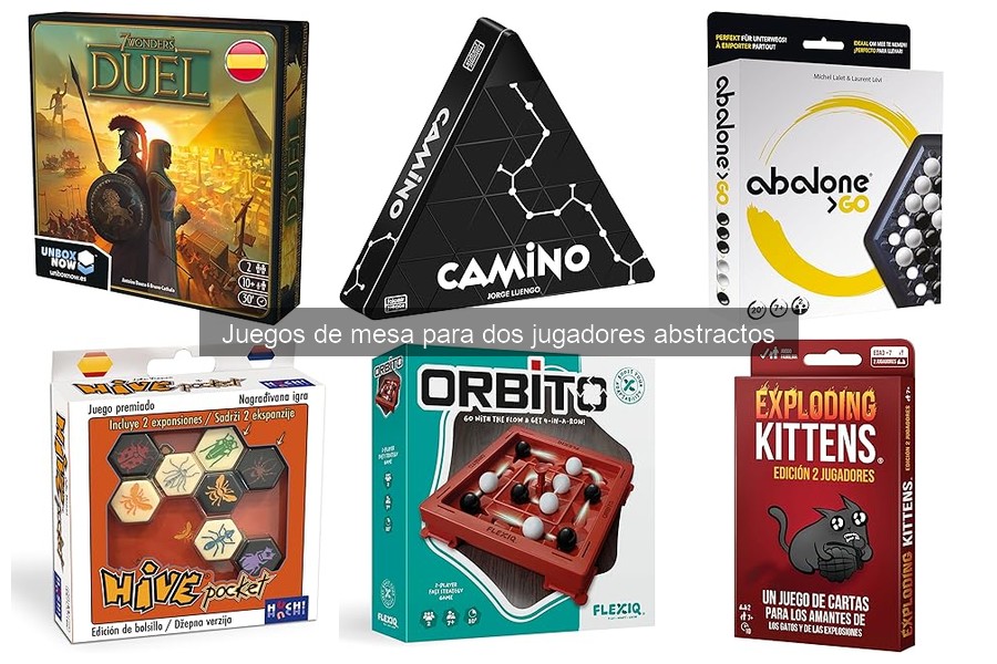 Cómo Elegir un Juego de Mesa Abstracto para Dos Jugadores