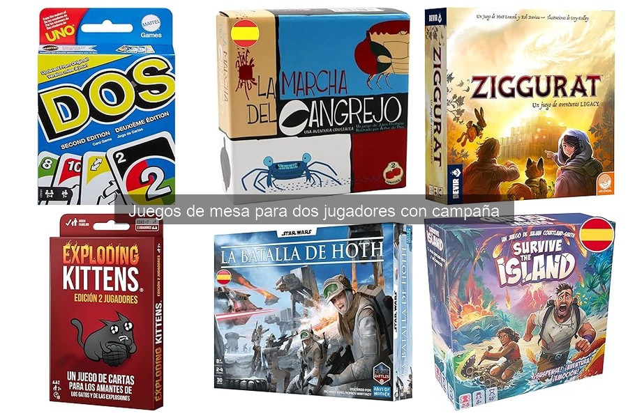 Cómo Elegir un Juego de Mesa para Dos Jugadores con Campaña