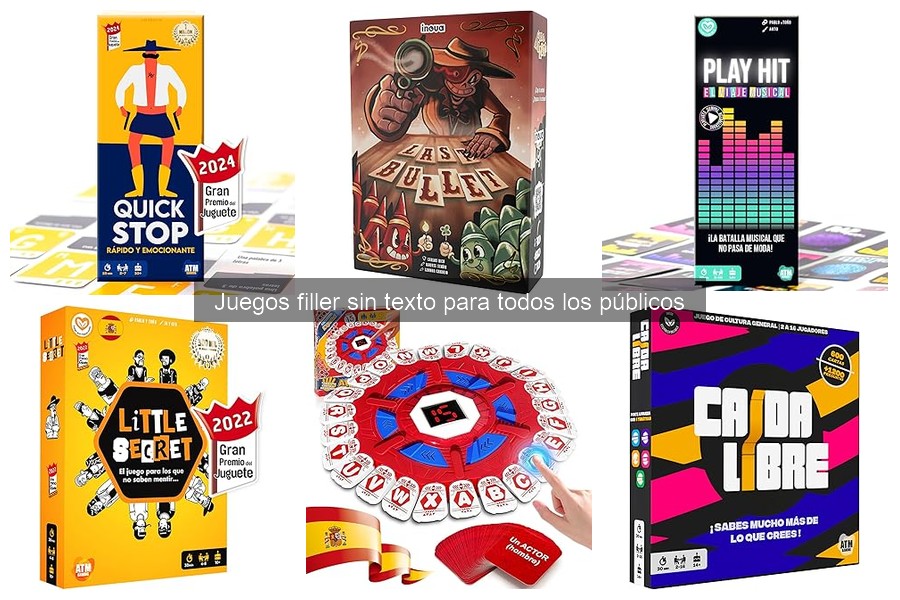 Cómo elegir un juego filler sin texto: consejos prácticos