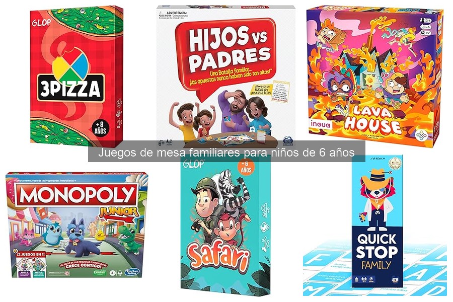 Cómo enseñar a jugar a juegos de mesa a niños de 6 años