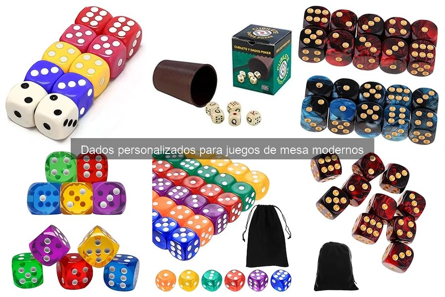 Cómo hacer dados personalizados para juegos de mesa en casa