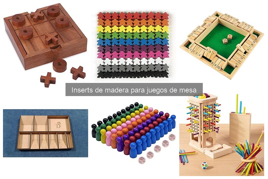 Cómo Instalar Inserts de Madera en Juegos de Mesa