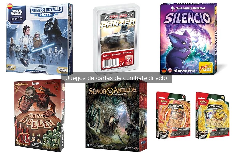 Cómo jugar a juegos de cartas de combate directo