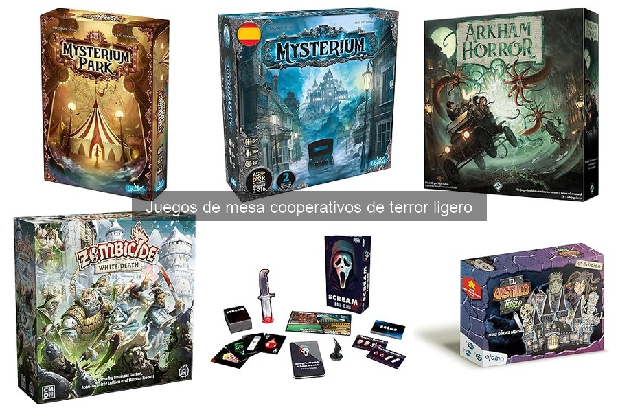 Cómo jugar a juegos de mesa cooperativos de terror ligero